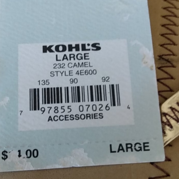 🔆SOLD🔆 SO Sandals by KOHL'S sz Large9-10 - Picture 7 of 8